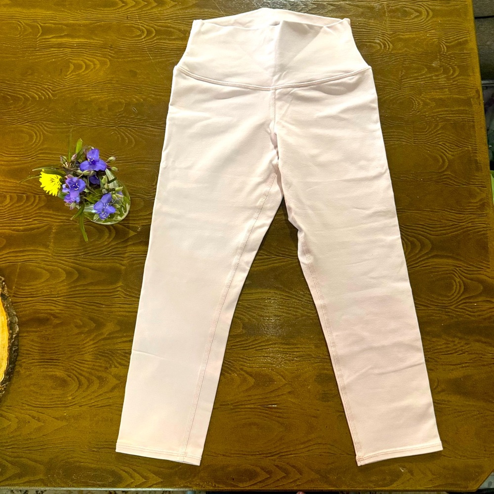 Alo Yoga 7/8 High Waist Airbrush Legging - Light Pink